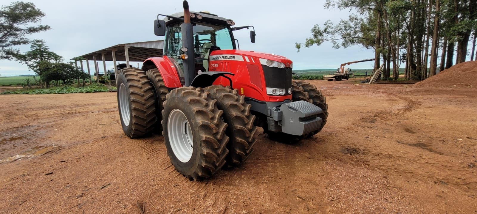 TRATOR MASSEY FERGUSON 7722 230CV 2018